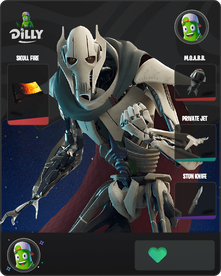 General Grievous Fortnite combo