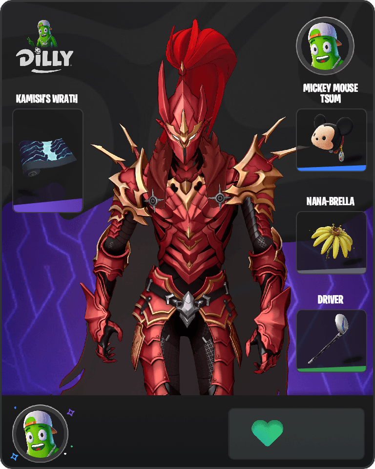 Blood-Red Commander Igris Fortnite combo