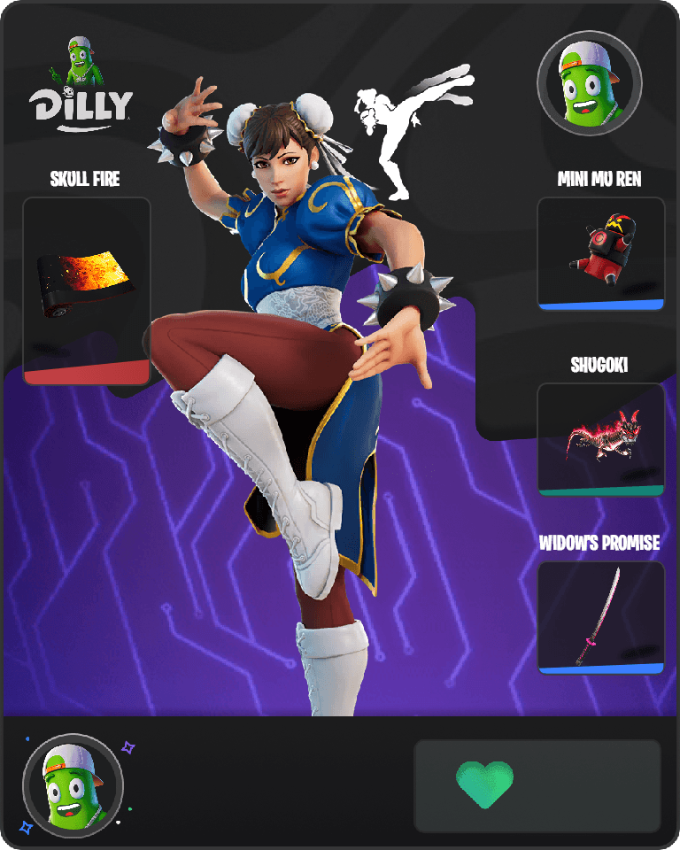 Chun-Li Fortnite combo