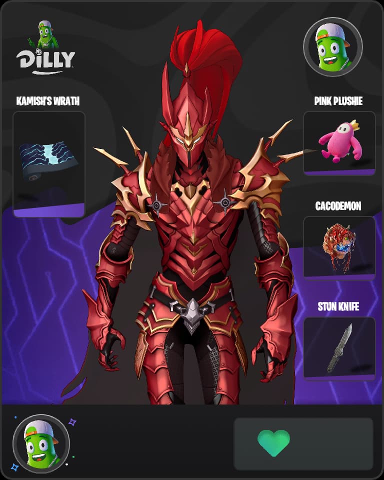 Blood-Red Commander Igris Fortnite skin combo