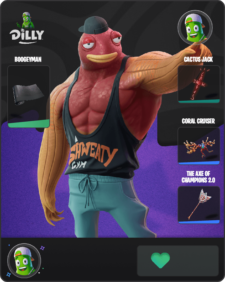 Fish Thicc Fortnite combo