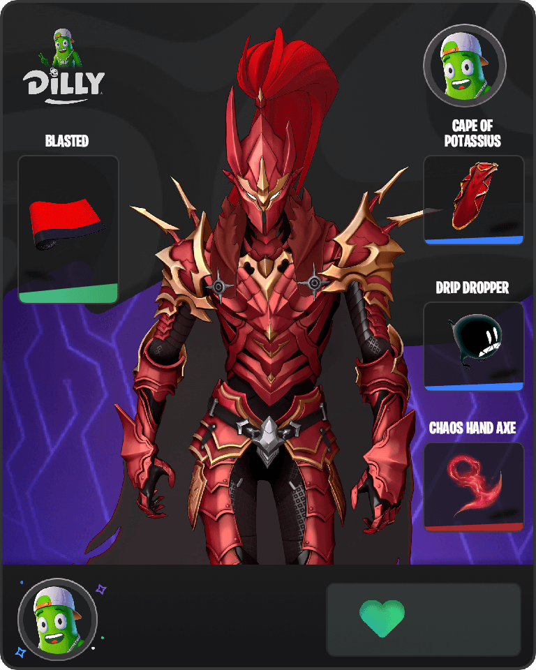 Blood-Red Commander Igris Fortnite combo