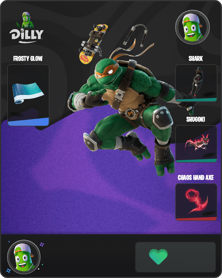 Michelangelo Fortnite combo