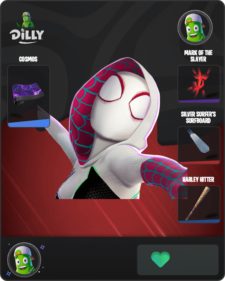 Spider-Gwen Fortnite combo