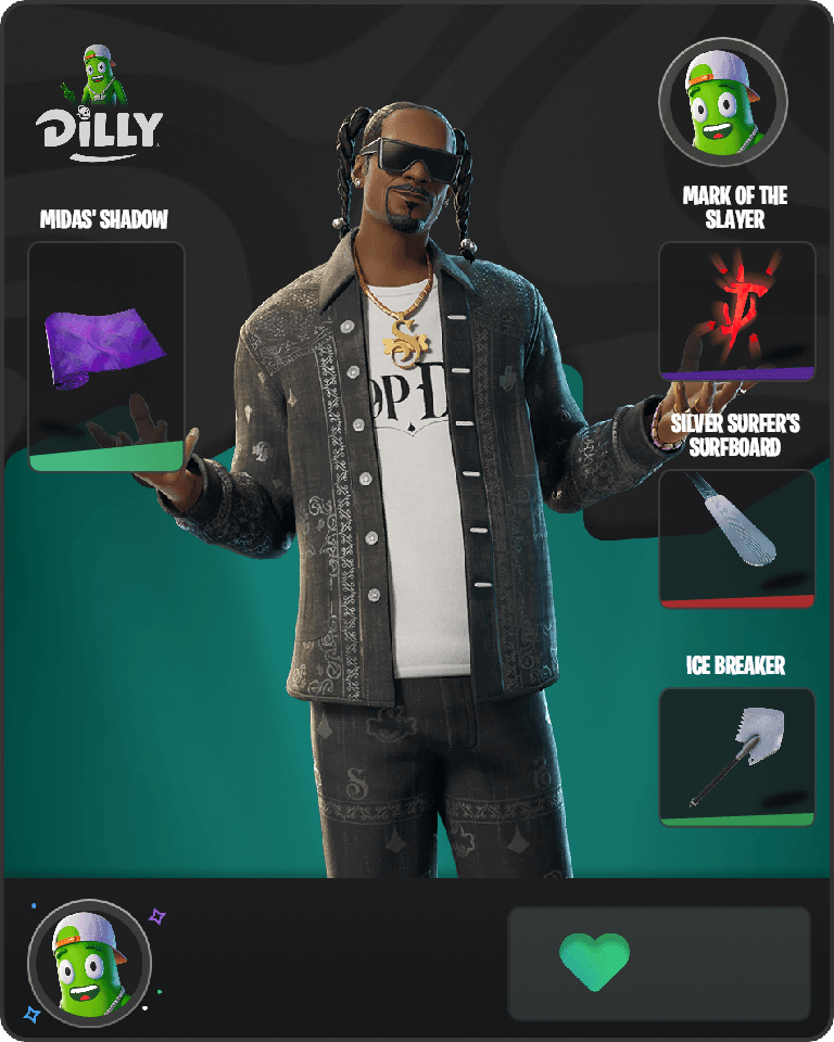 Snoop Dogg Fortnite combo