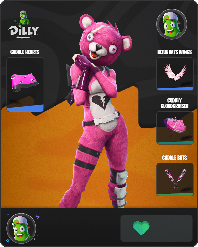 Cuddle Team Leader Fortnite combo