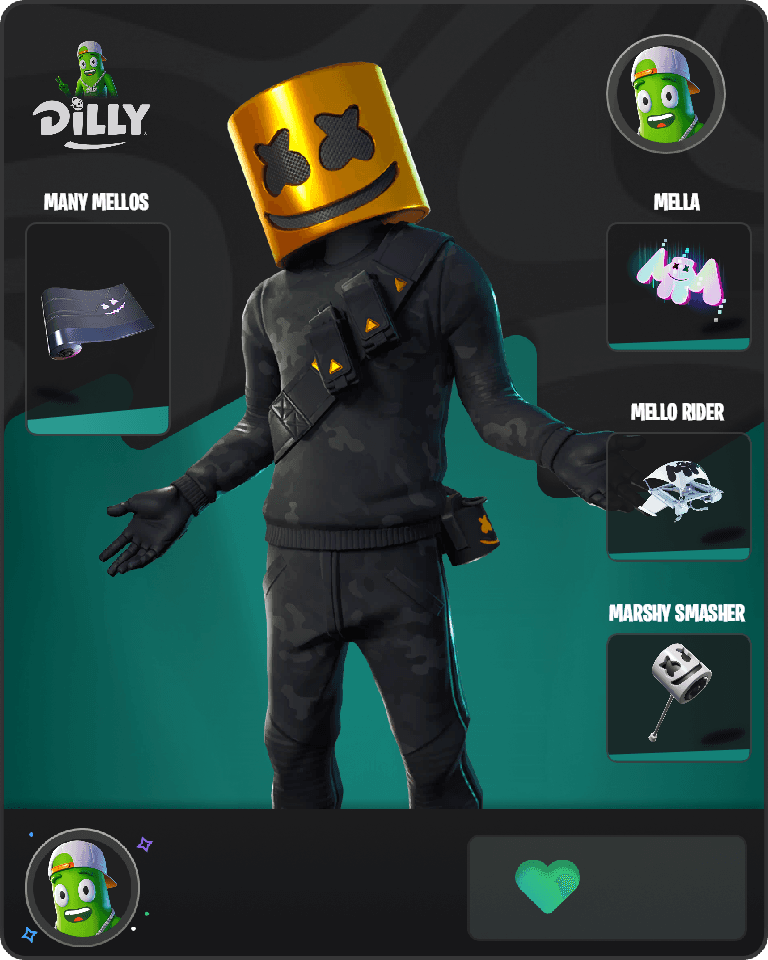 Marshmello Fortnite combo