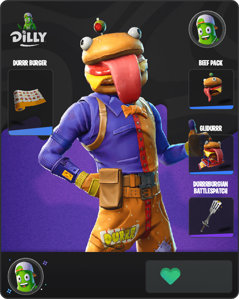 Beef Boss Fortnite combo