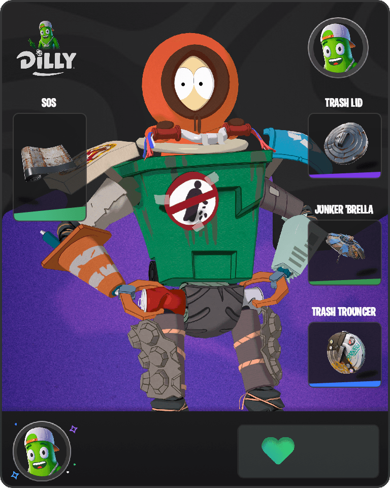 Kenny McCormick Fortnite combo