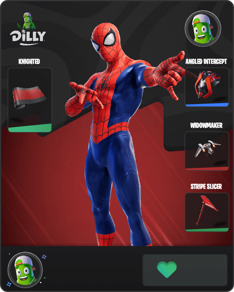 Spider-Man Fortnite combo