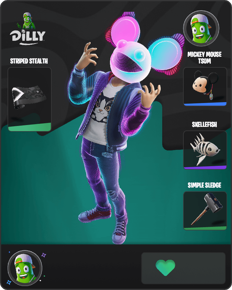 deadmau5 Fortnite combo