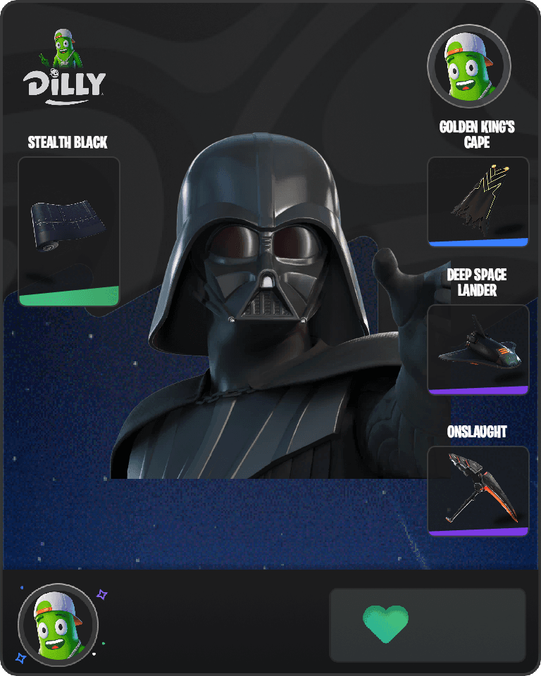 Darth Vader Fortnite combo