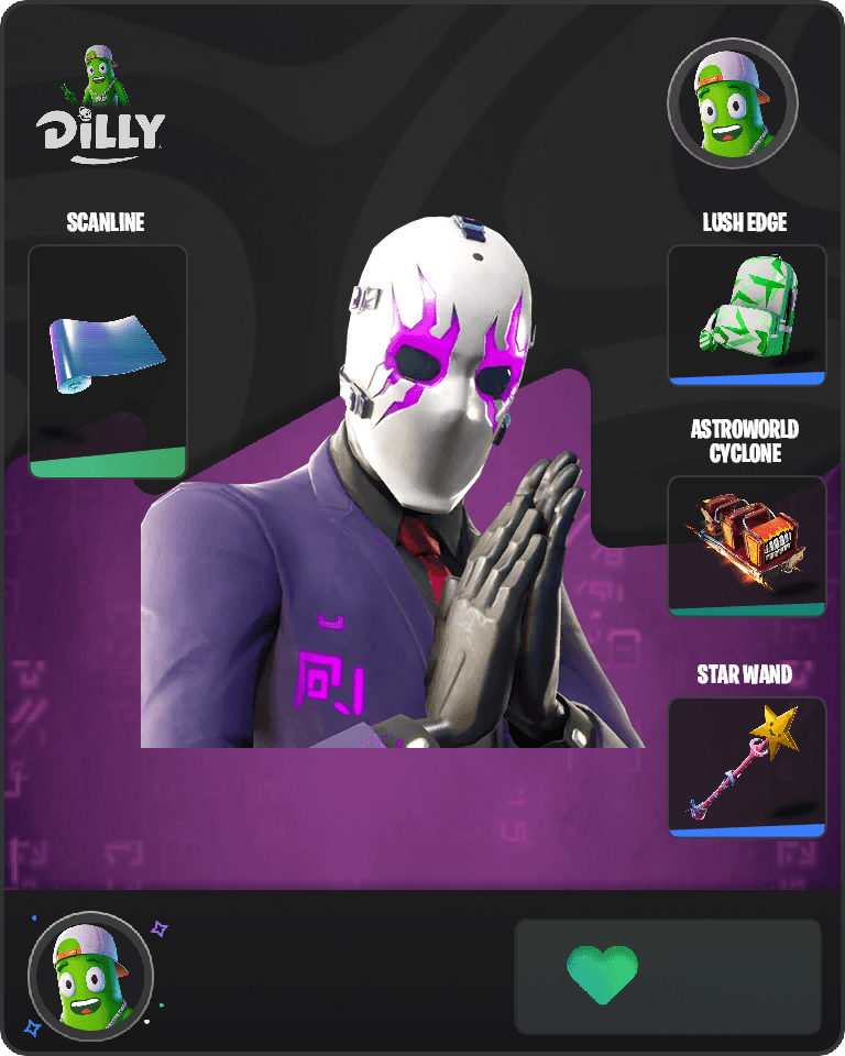 Dark Wild Card Fortnite combo
