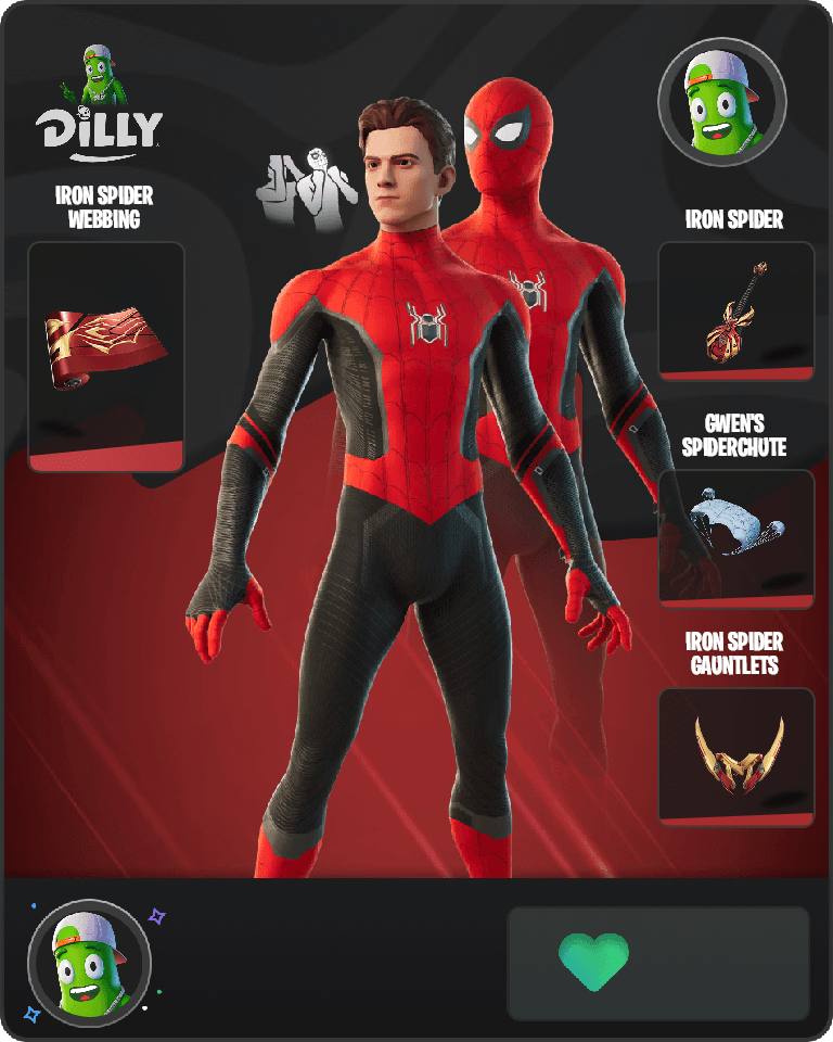 Spider-Man (No Way Home) Fortnite combo