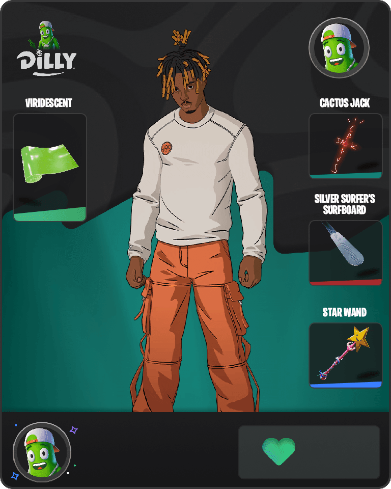 Slayer Juice WRLD Fortnite combo