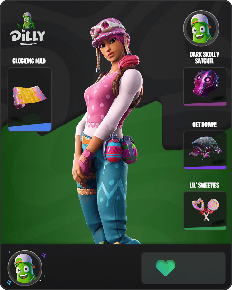 Pastel Fortnite combo