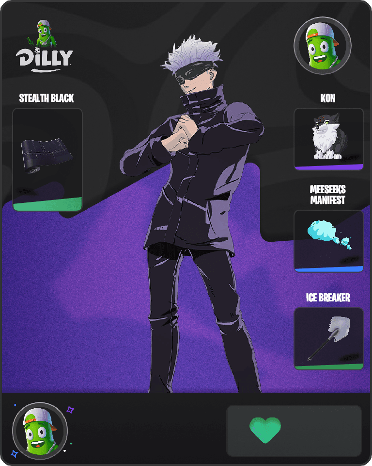 Satoru Gojo Fortnite combo