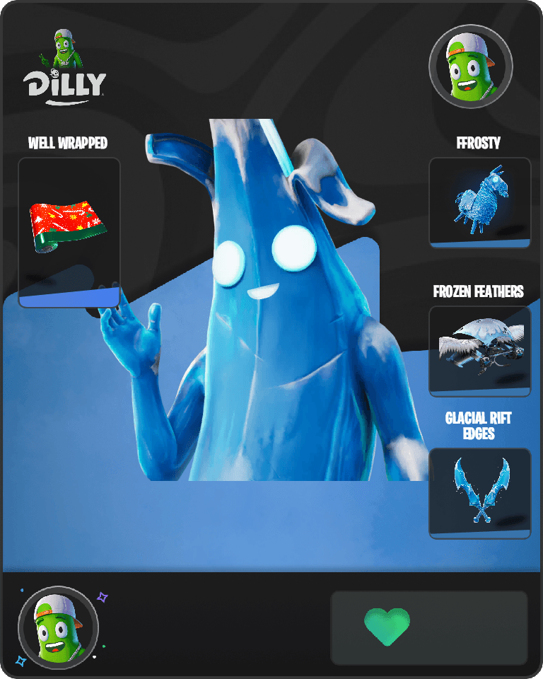 Polar Peely Fortnite combo