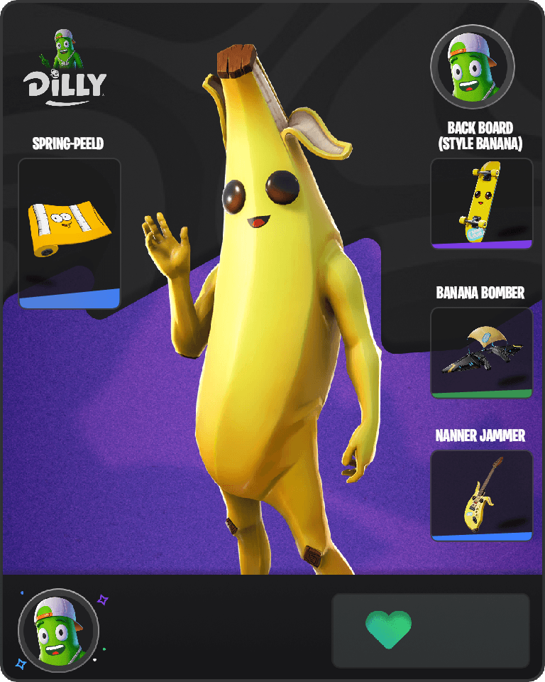 Peely Fortnite combo