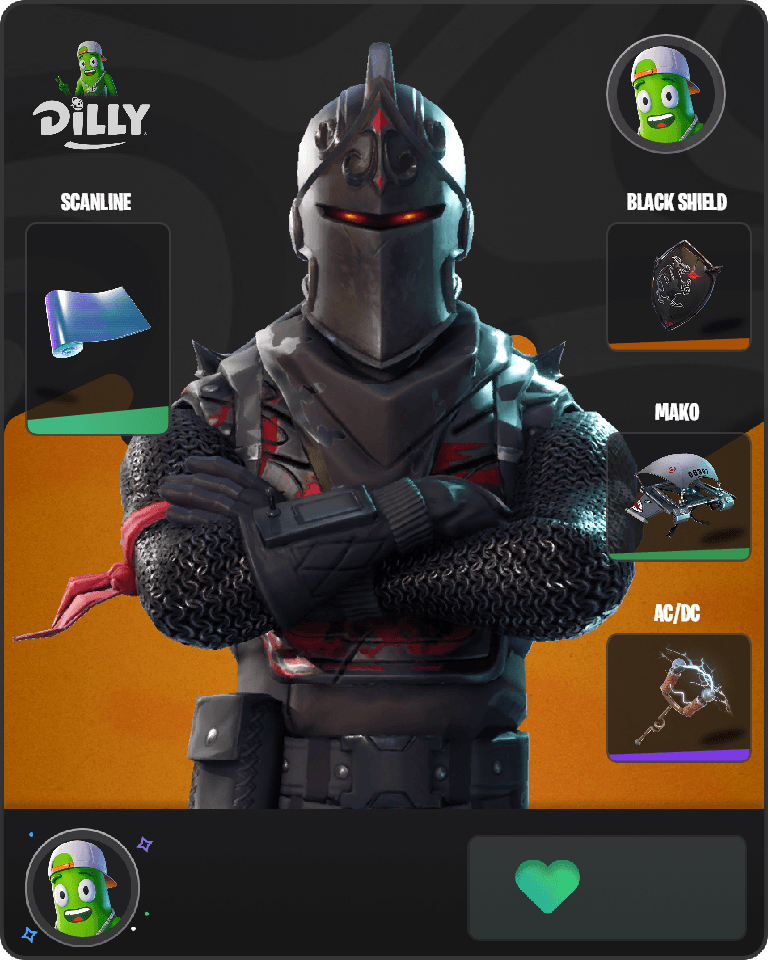Black Knight Fortnite combo