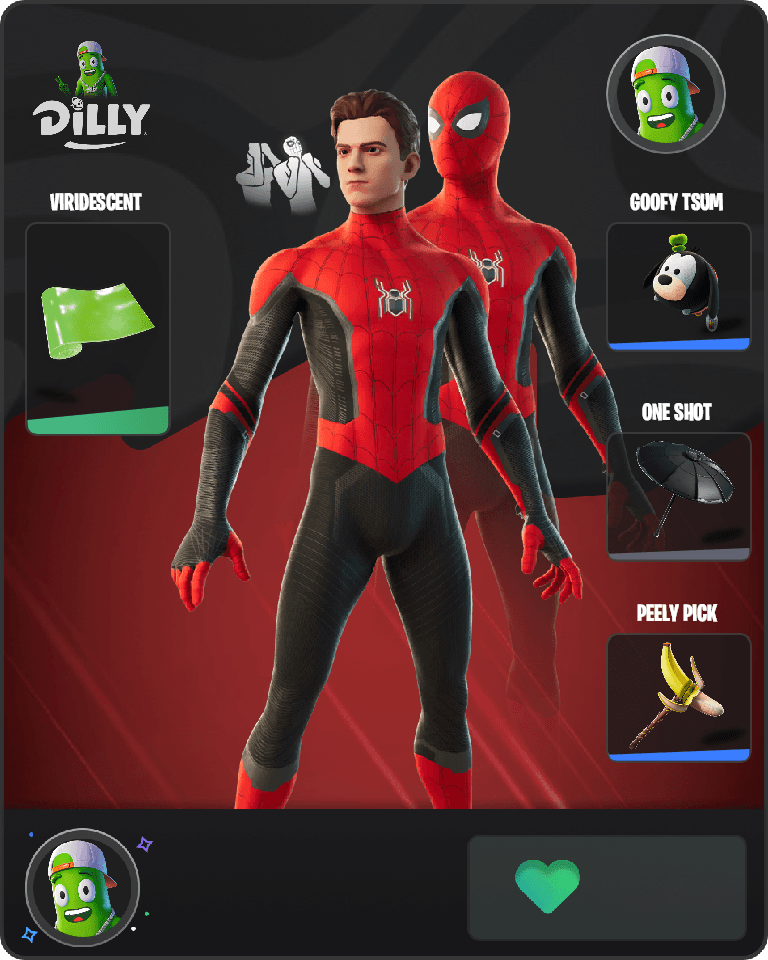 Spider-Man (No Way Home) Fortnite combo