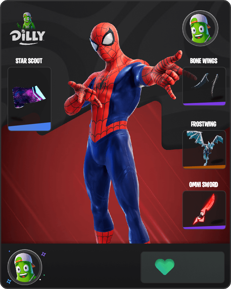 Spider-Man Fortnite combo