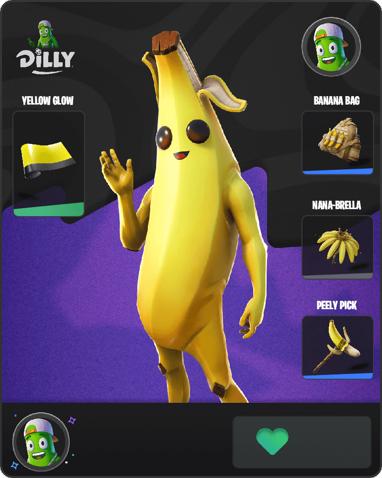 Peely Fortnite combo