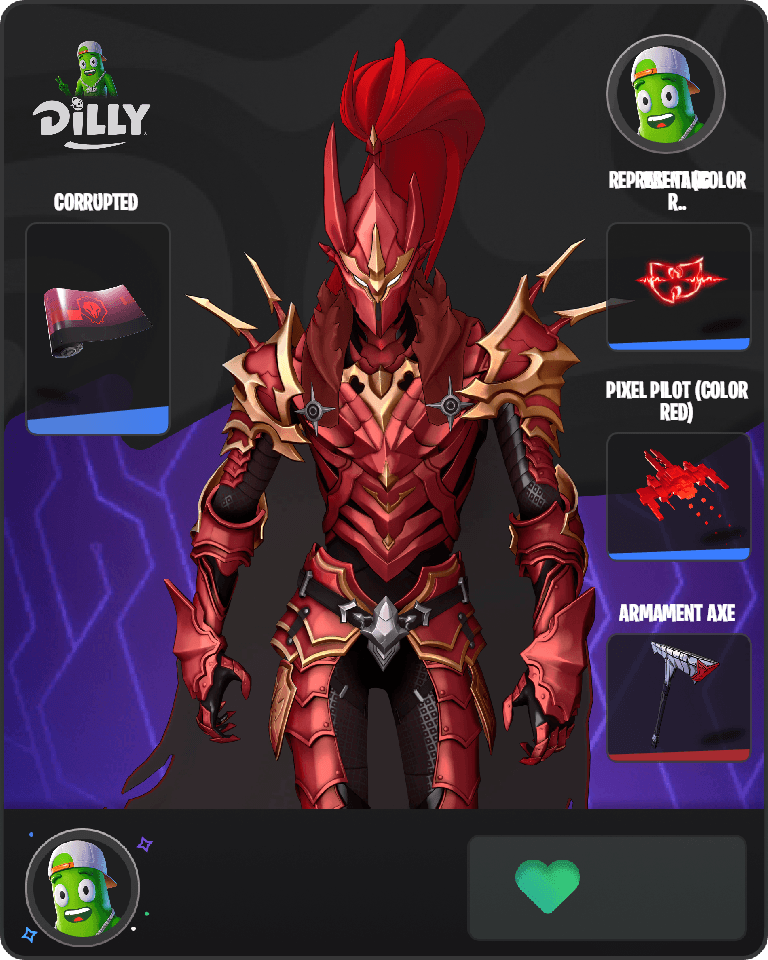 Blood-Red Commander Igris Fortnite combo