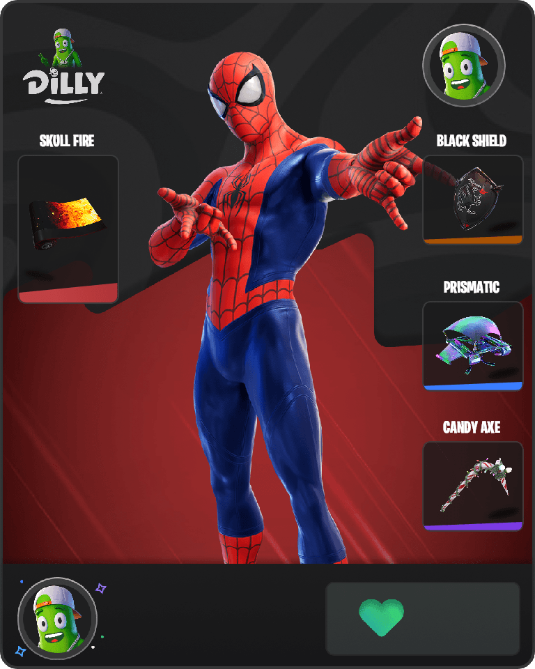Spider-Man Fortnite skin combo