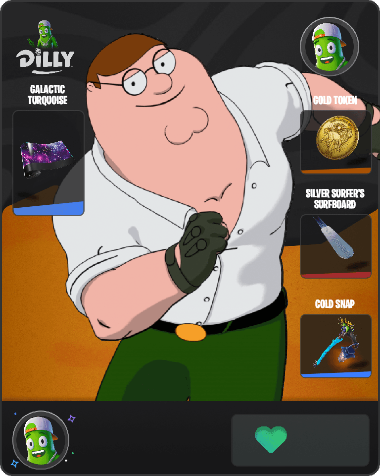 Peter Griffin Fortnite combo