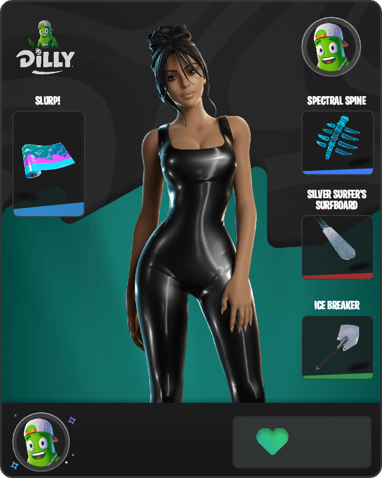 Iconic Kim Kardashian Fortnite combo