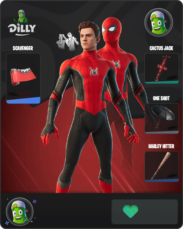 Spider-Man (No Way Home) Fortnite combo