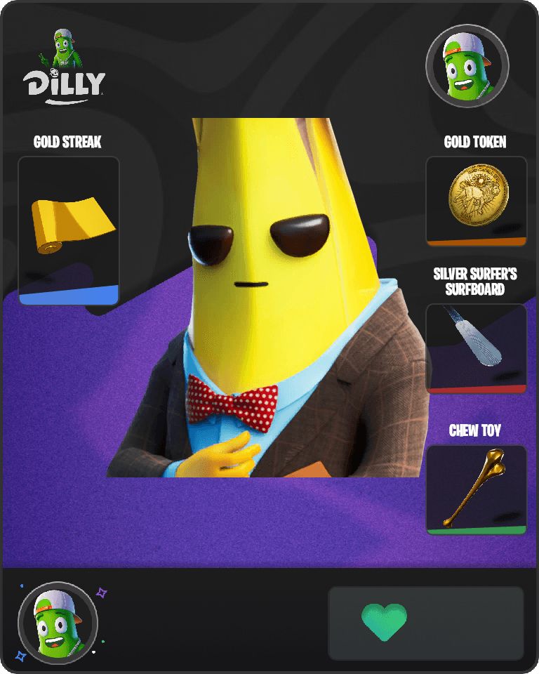 Agent Peely Fortnite combo