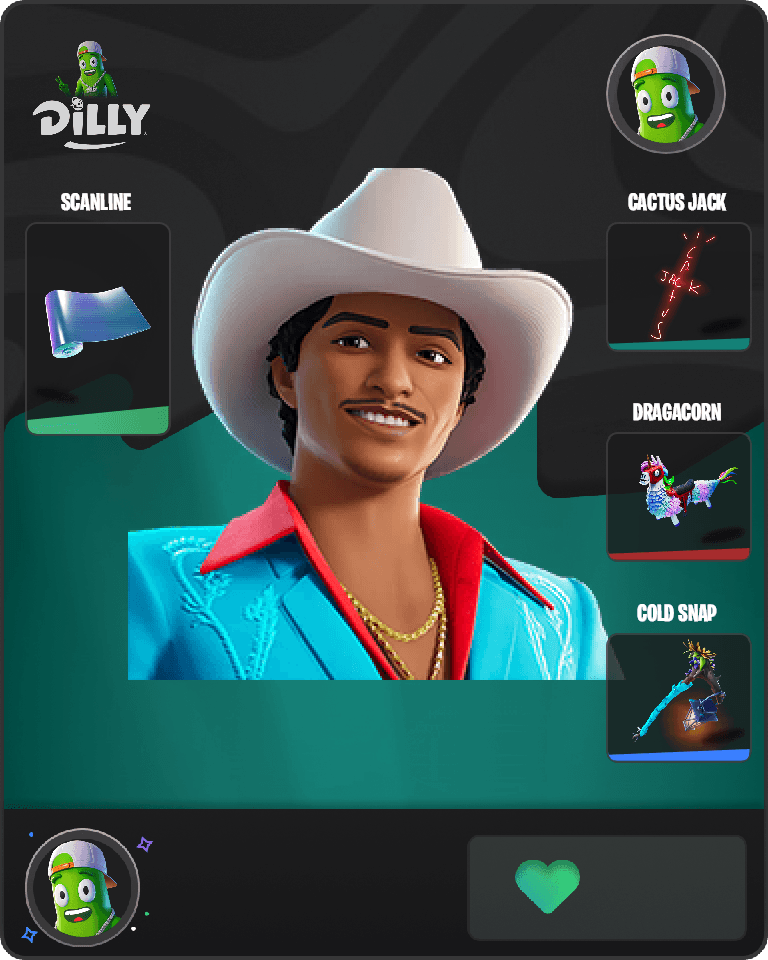 Die With A Smile Bruno Fortnite combo