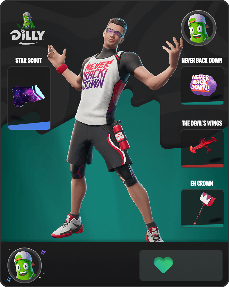 Nick Eh 30 Fortnite combo