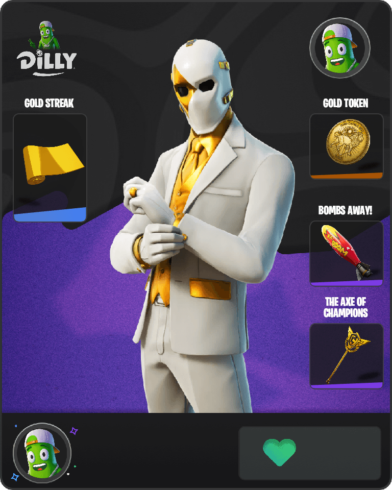 Double Agent Wildcard Fortnite combo