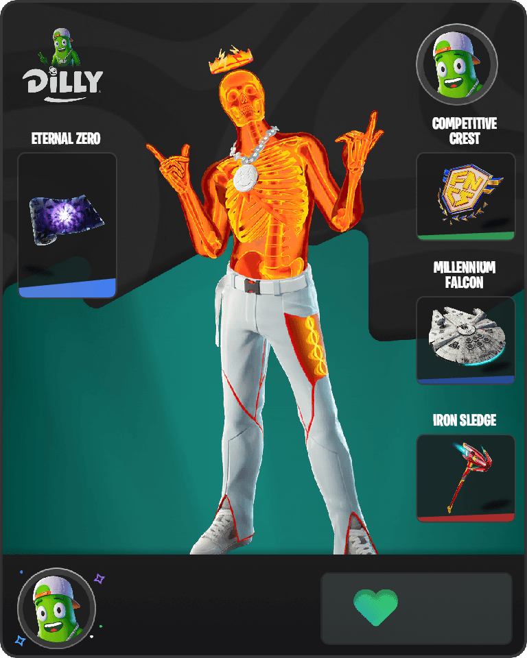 Inferno Skeleton Balvin Fortnite combo