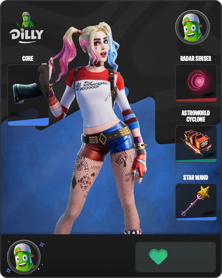 Harley Quinn Fortnite combo