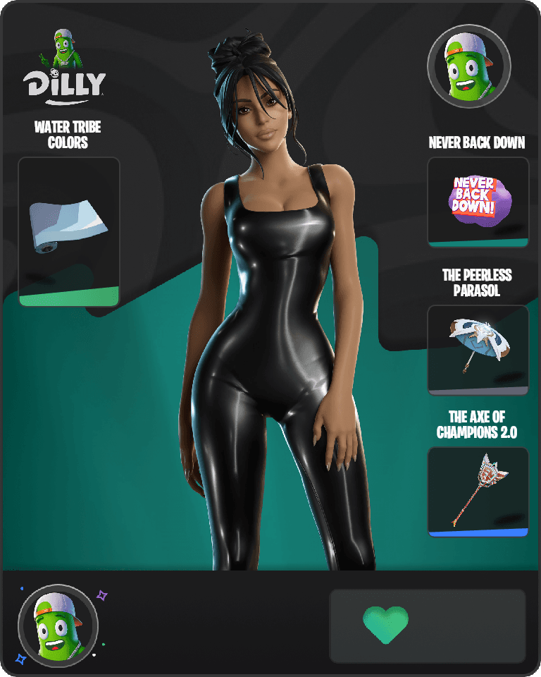 Iconic Kim Kardashian Fortnite combo