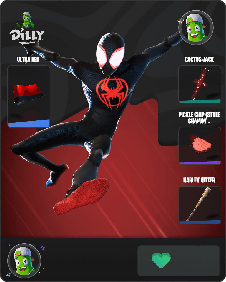 Spider-Man (Miles Morales) Fortnite combo