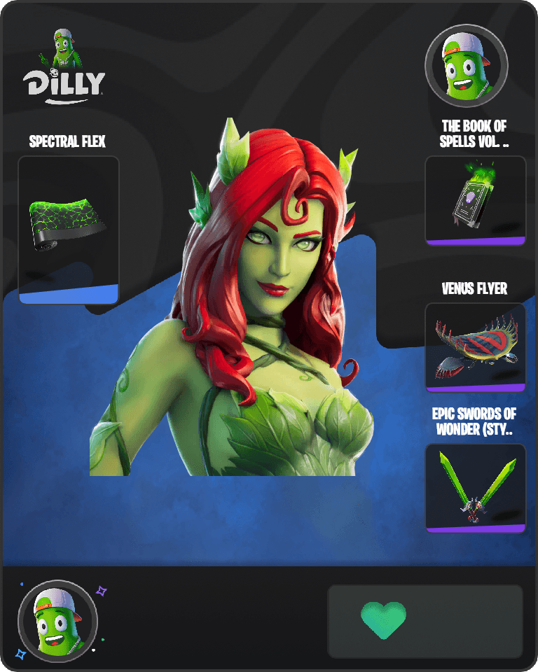 Poison Ivy Fortnite combo
