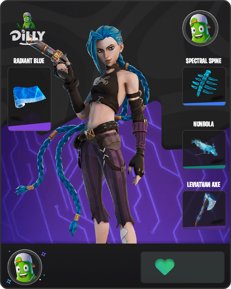 Arcane Jinx Fortnite combo