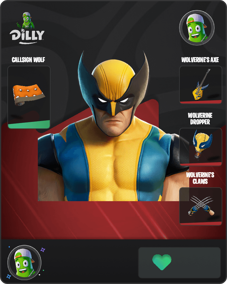 Wolverine Fortnite combo