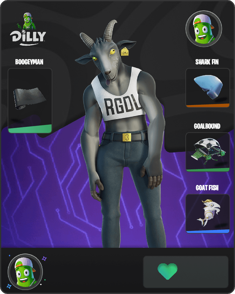 A Goat Fortnite combo