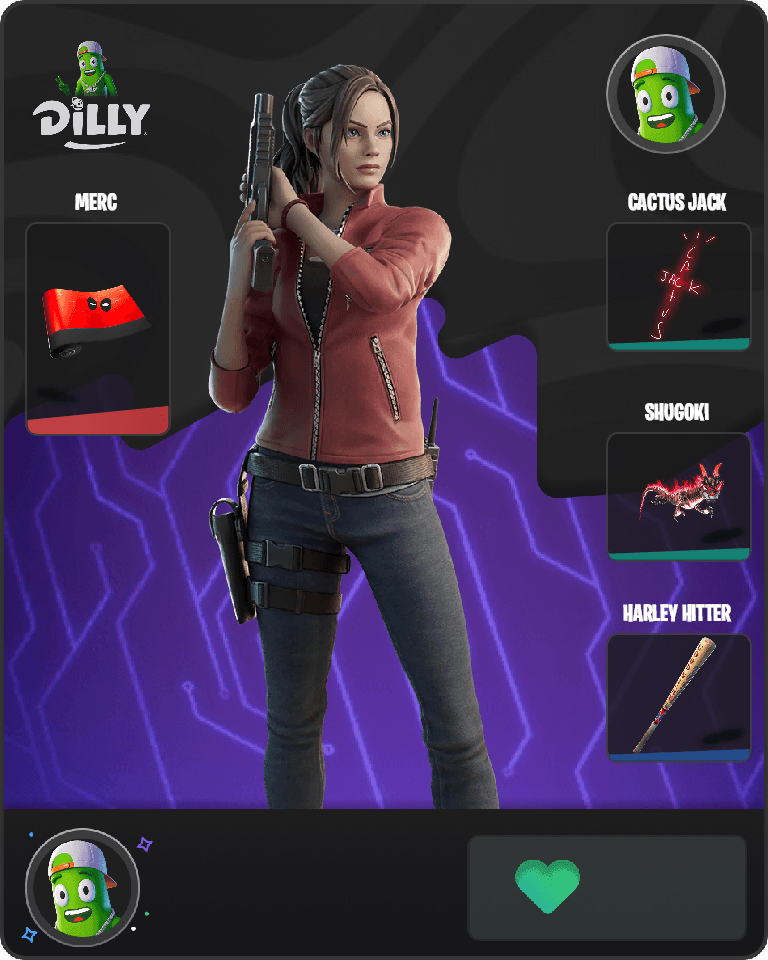 Claire Redfield Fortnite combo