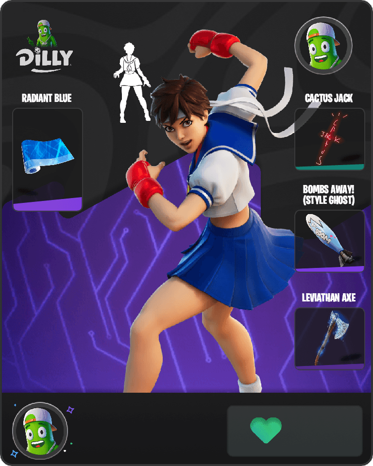 Sakura Fortnite combo