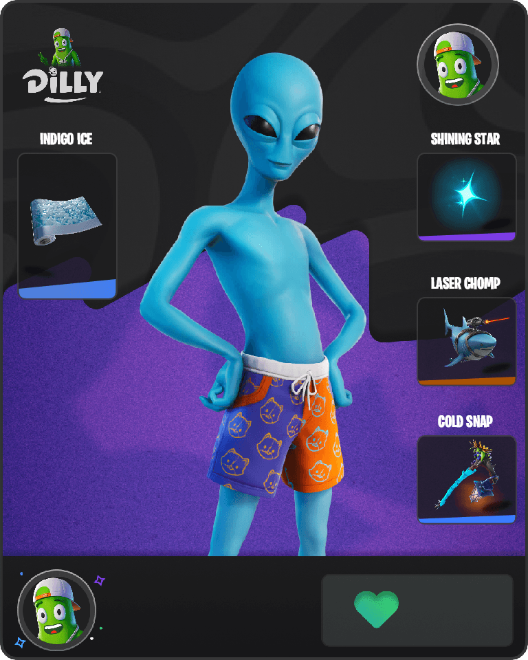 Human Bill Fortnite combo
