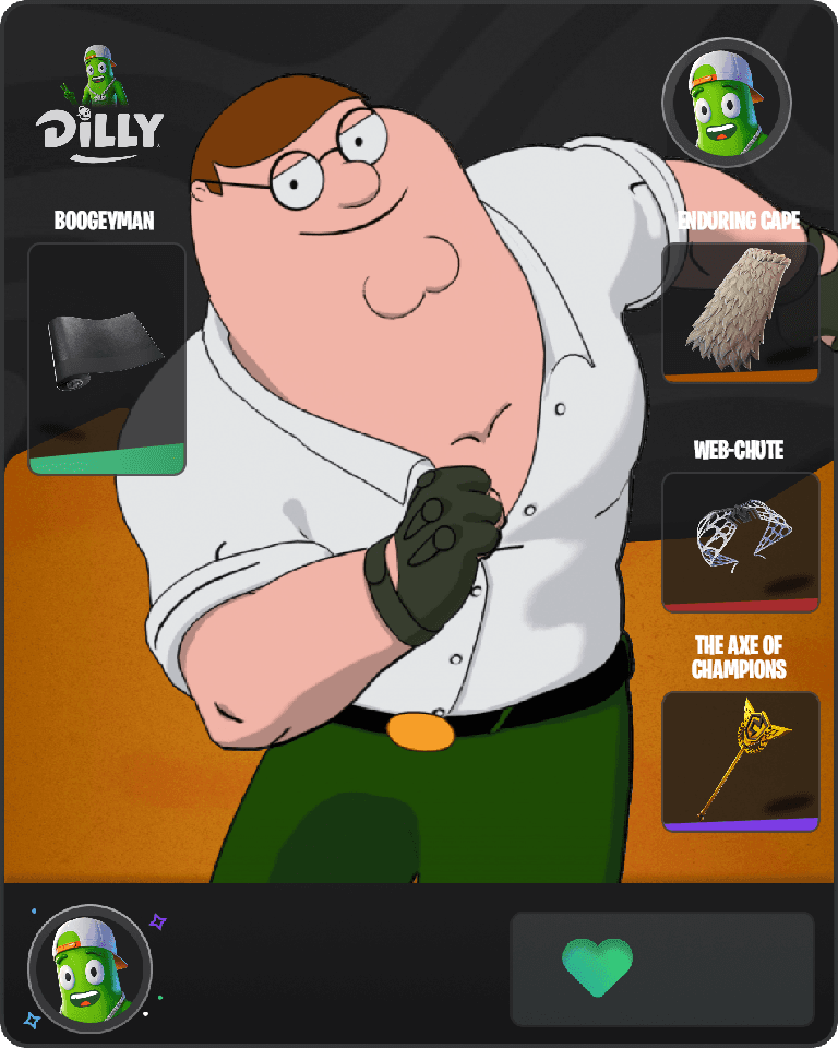 Peter Griffin Fortnite combo