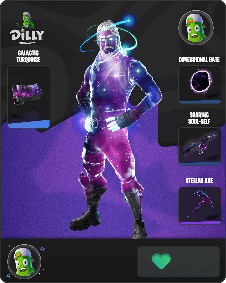 Galaxy Fortnite combo
