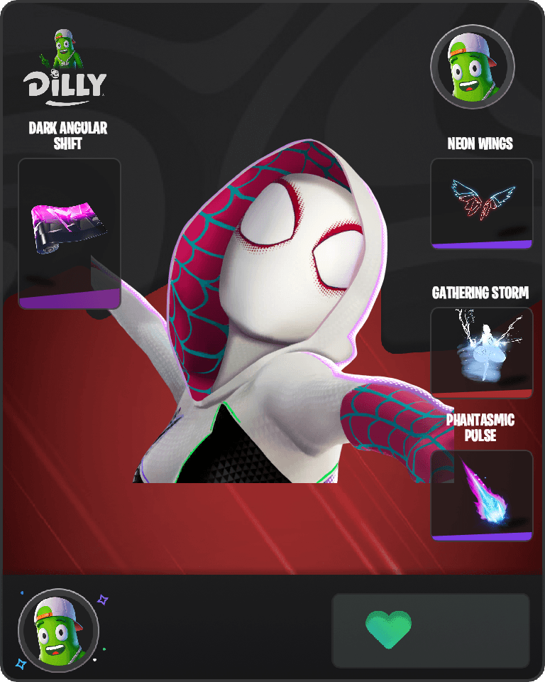 Spider-Gwen Fortnite combo